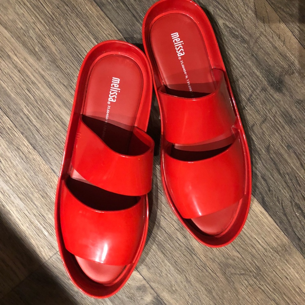 Red Melissa Slides